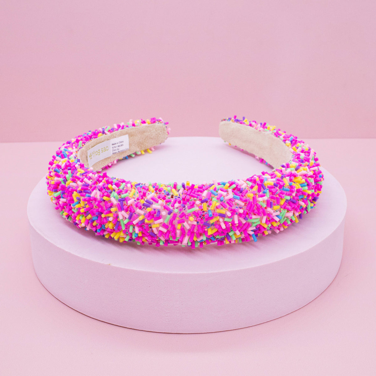Padded Sprinkles Headband - Confetti Hair Band