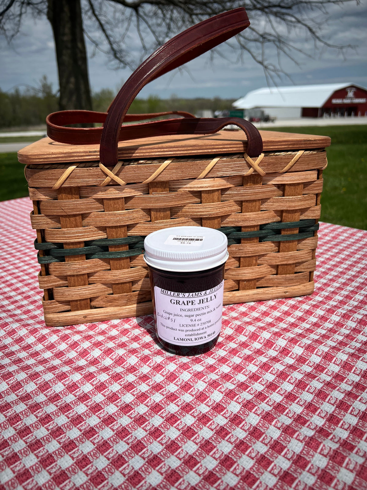 Miller's Grape Jelly – Authentic Amish-Made Fruit Spread