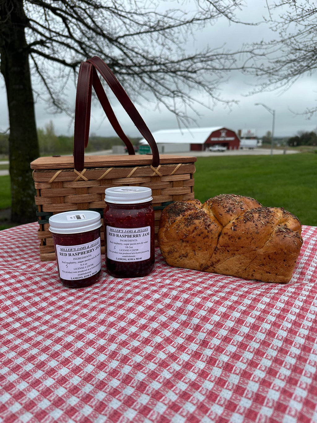 Miller's Red Raspberry Jam – Amish-Made Small Batch Fruit Spread