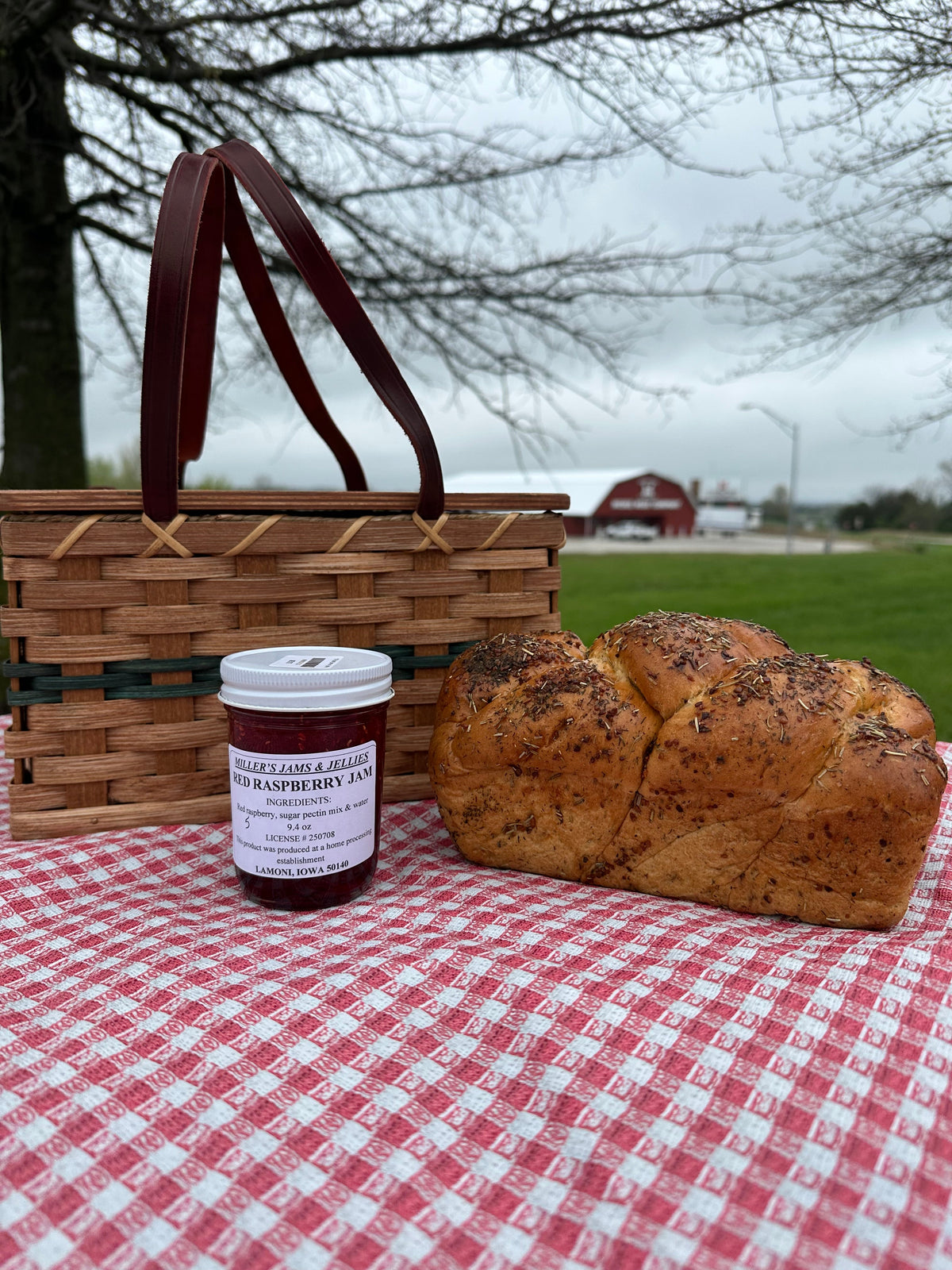 Miller's Red Raspberry Jam – Amish-Made Small Batch Fruit Spread