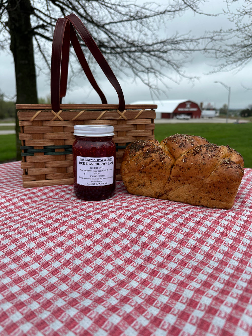 Miller's Red Raspberry Jam – Amish-Made Small Batch Fruit Spread