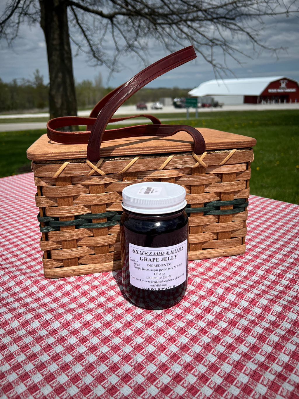 Miller's Grape Jelly – Authentic Amish-Made Fruit Spread