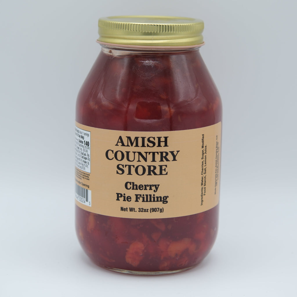 Old-Fashioned Cherry Pie Filling | 32 oz | Amish Country Store