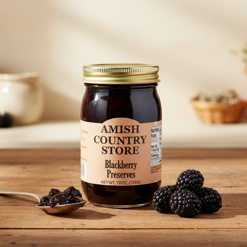 Blackberry Preserves – 19 oz | Amish Country Store