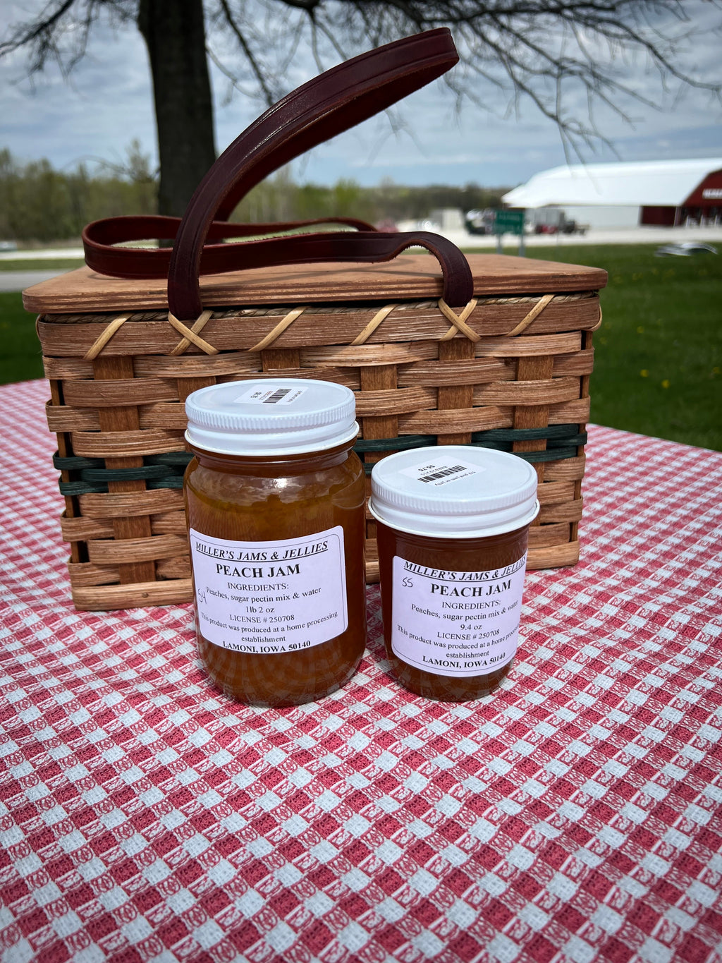 Miller's Peach Jam – Authentic Amish-Made Fruit Spread