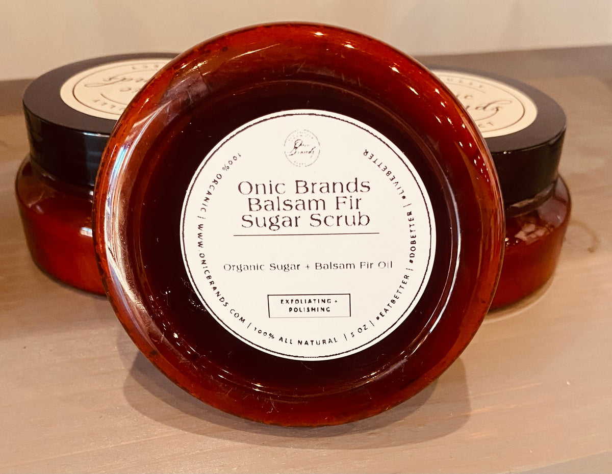 Onic Brands Balsam Fir Sugar Scrub