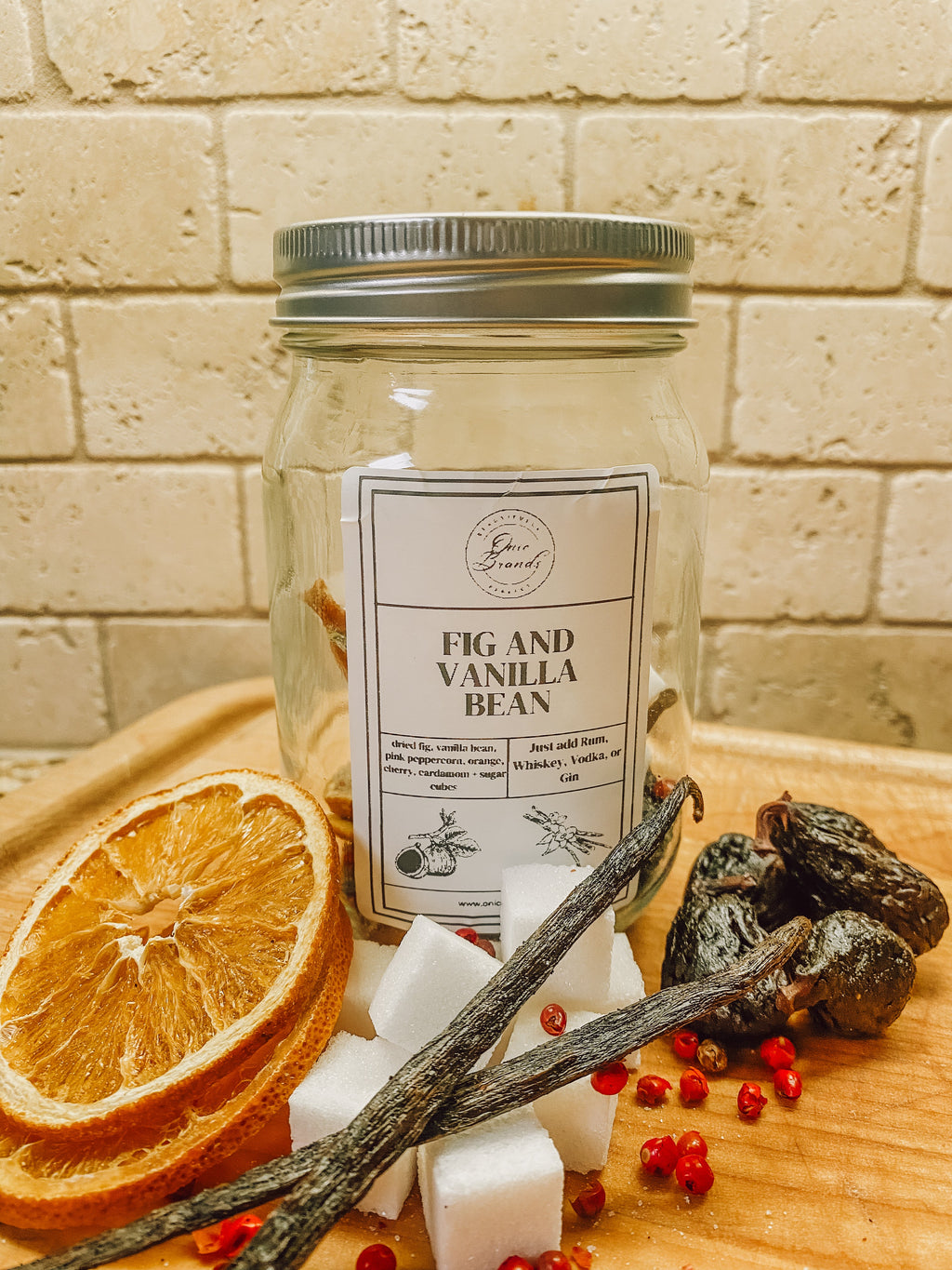 Onic Brands Fig & Vanilla Bean Cocktail Infusion