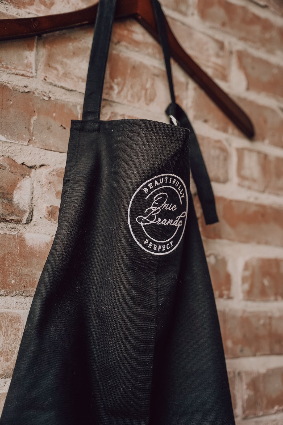 Onic Brands Black Apron