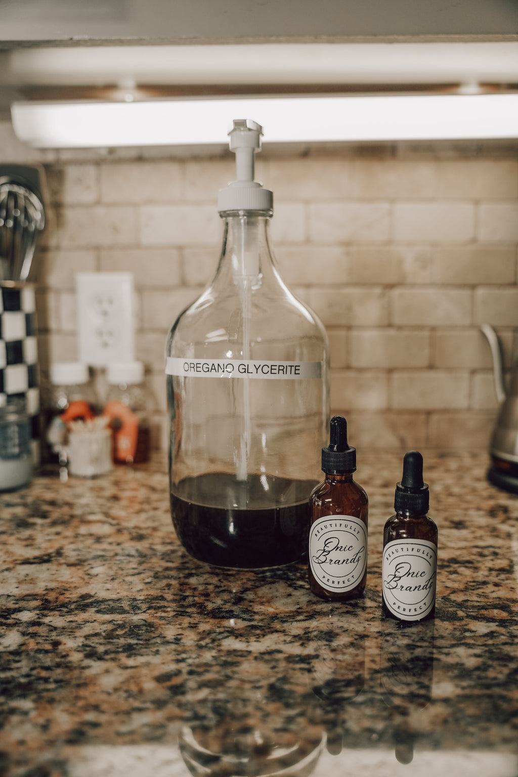 Onic Brands Elemental Oregano Glycerite Tincture