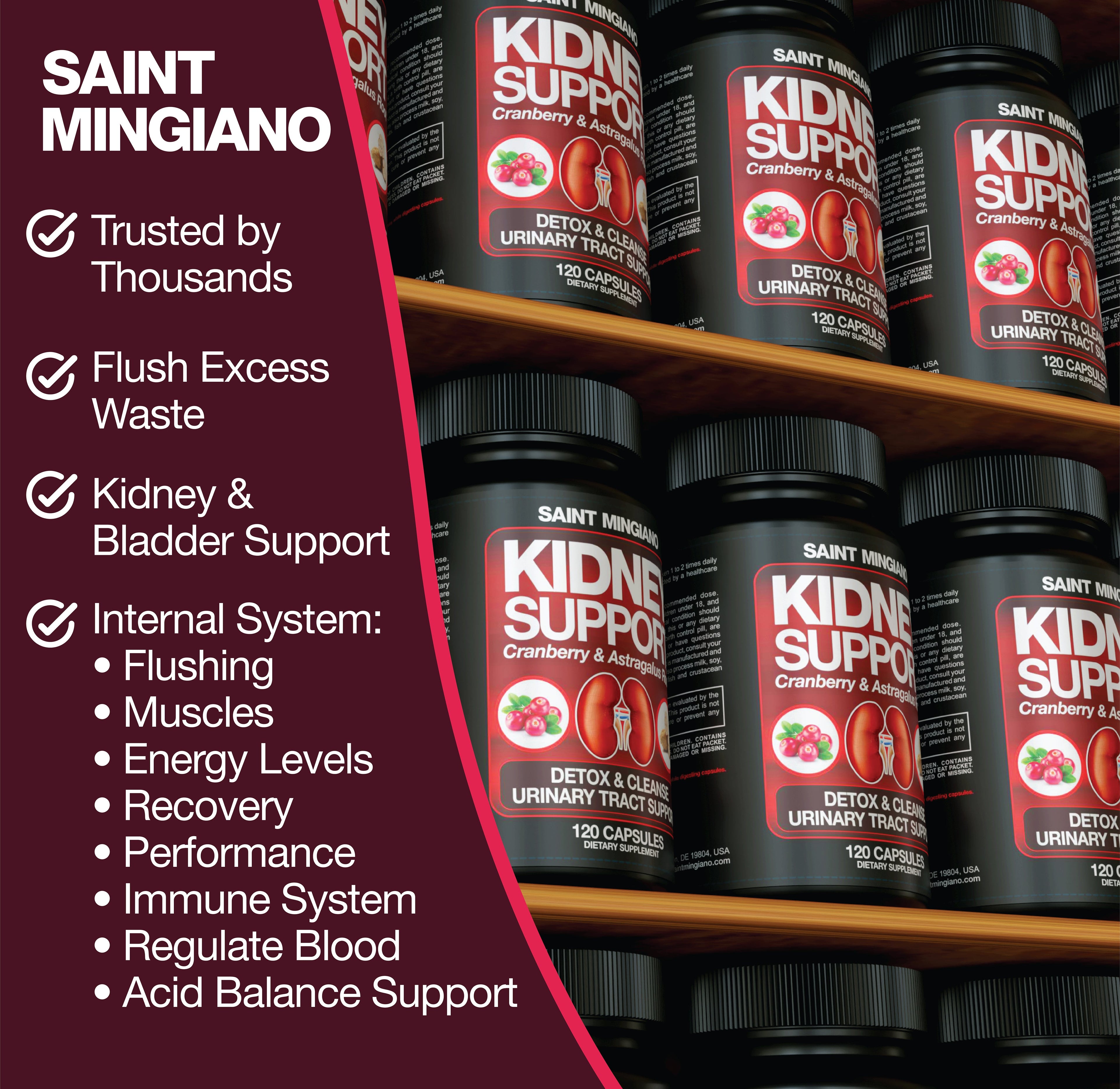Kidney Support Cleanse Detox & Repair – 120 Capsules