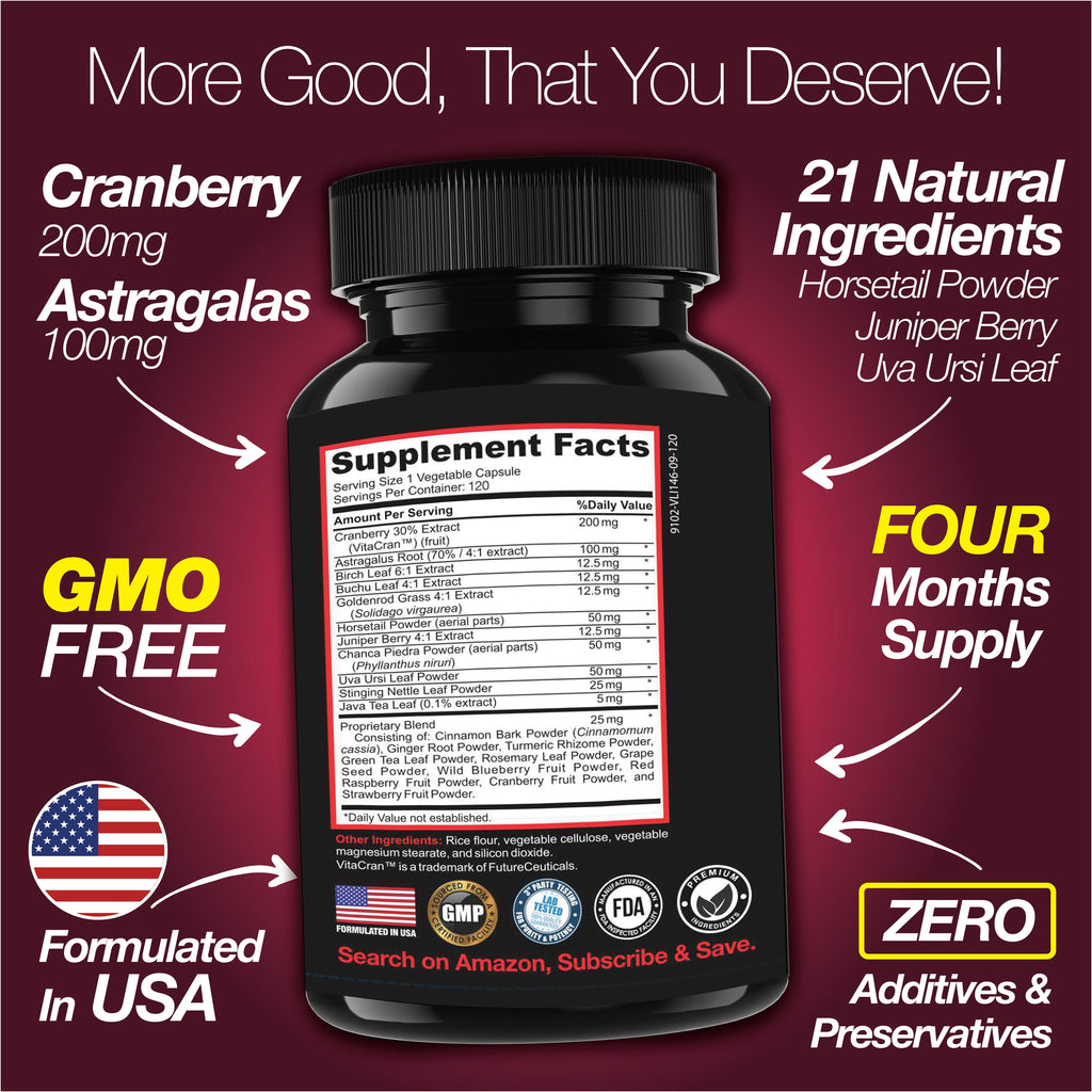 Kidney Support Cleanse Detox & Repair – 120 Capsules