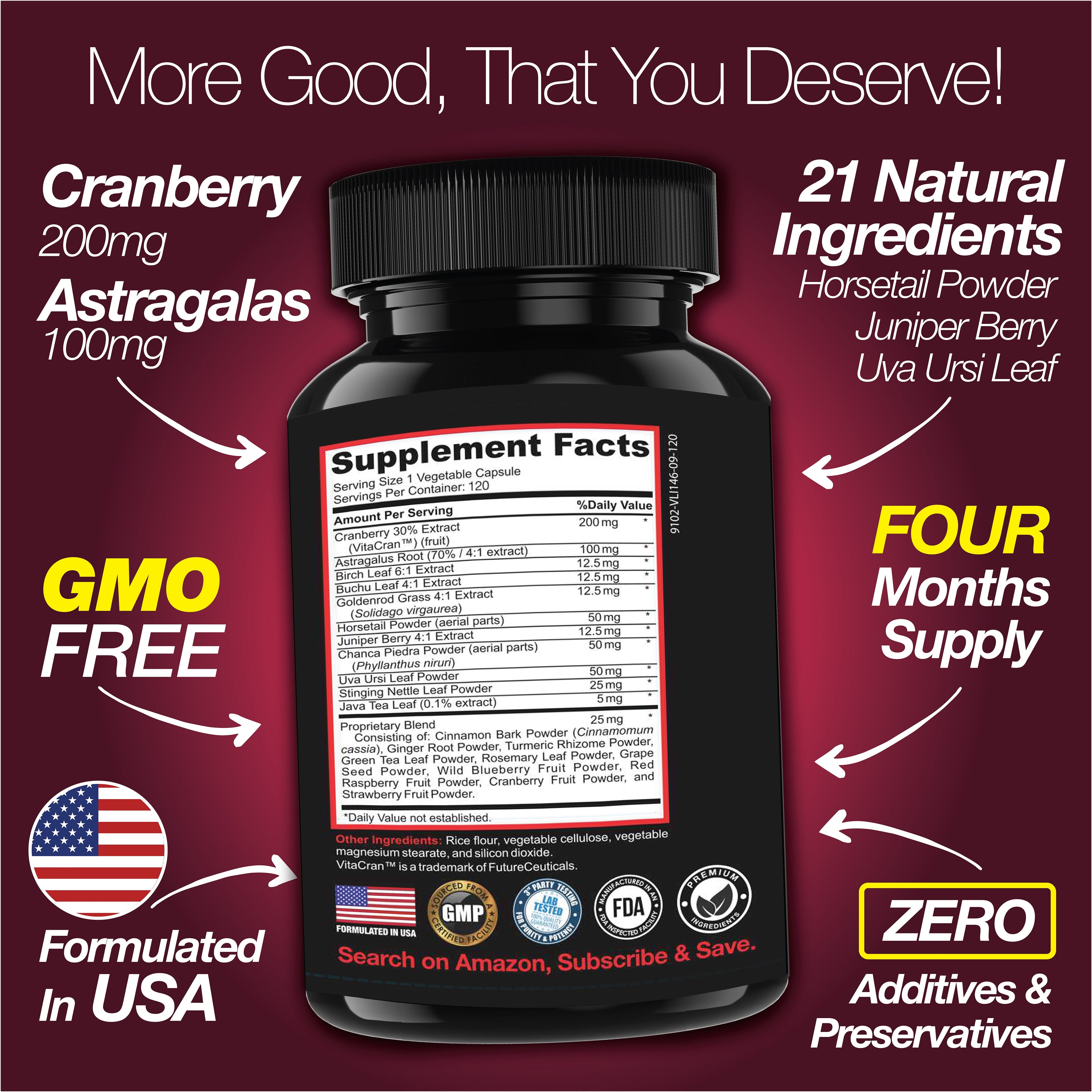Kidney Support Cleanse Detox & Repair – 120 Capsules