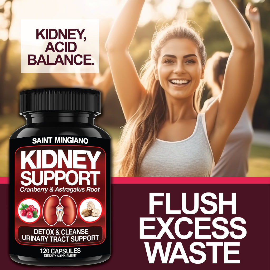 Kidney Support Cleanse Detox & Repair – 120 Capsules