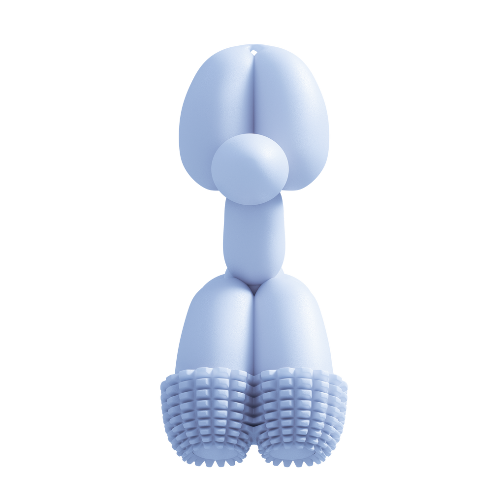 Balloon Dog Toy Blue