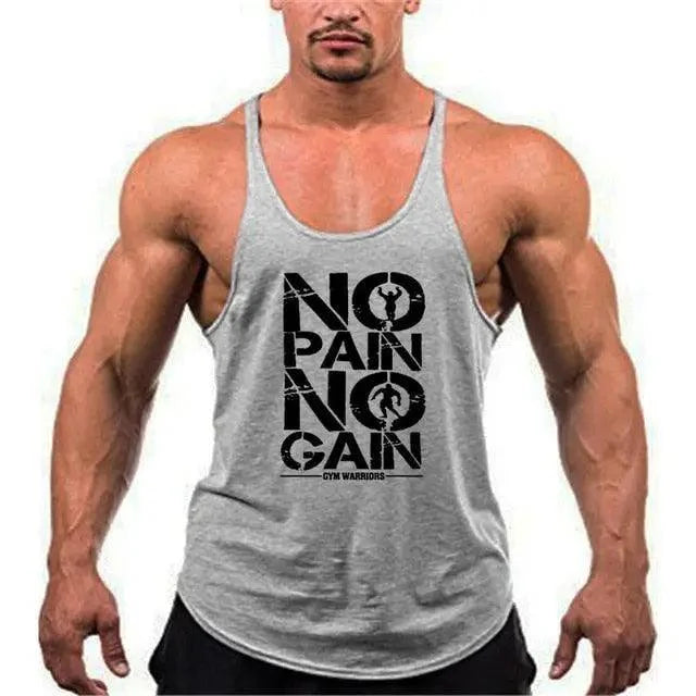 Men's Bodybuilding Gym Tank Top