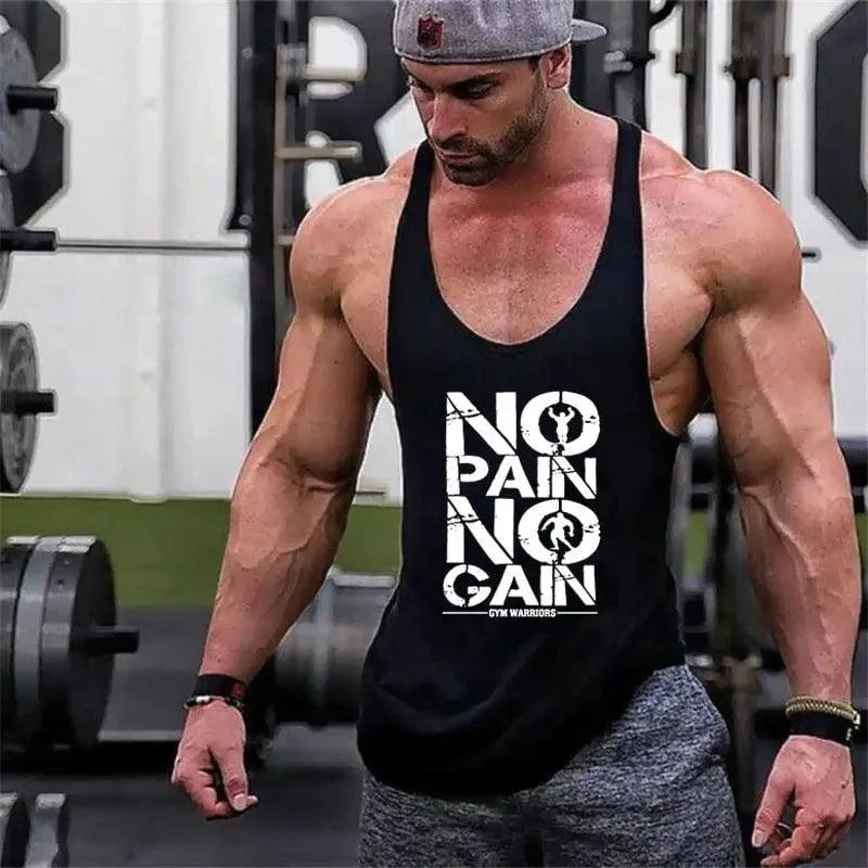 Men's Bodybuilding Gym Tank Top