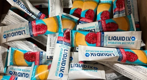 Liquid I.V. Hydration Multiplier – Sugar Free Raspberry Lemonade (30 Sticks)